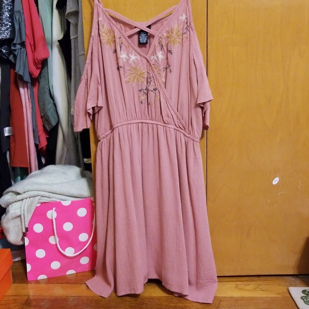 Off the shoulder dress